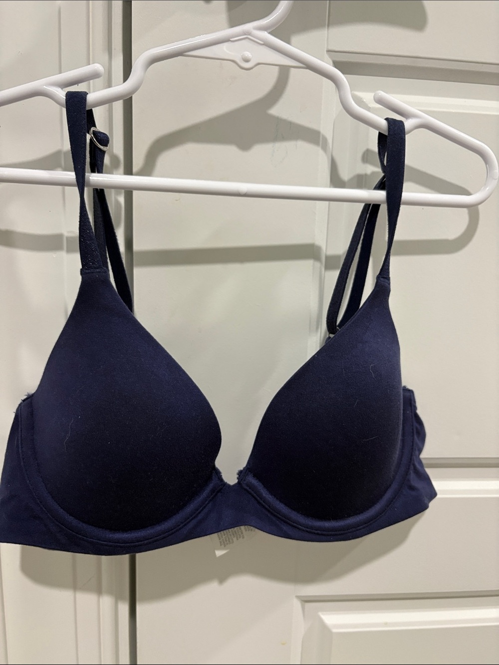 aerie Navy Padded T-Shirt Bra